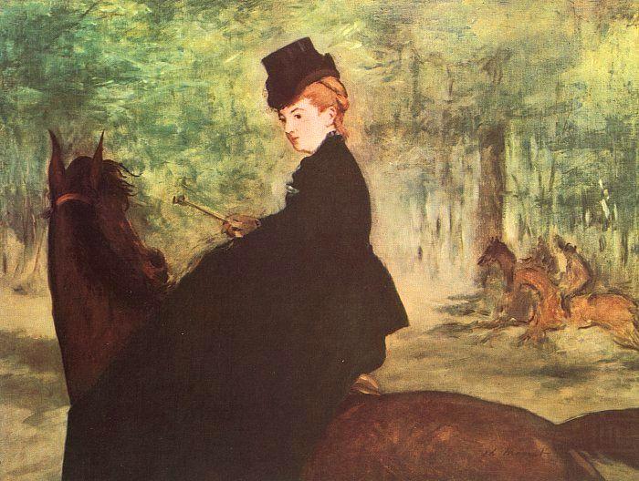 The Horsewoman, Edouard Manet